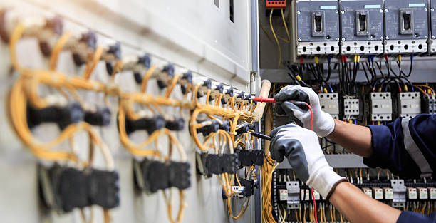 Professional Electrician technician working in Canastota, NY